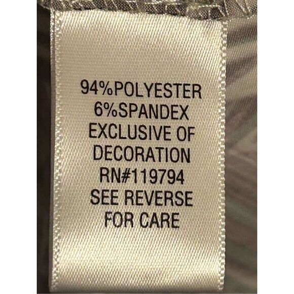 World Unity Womens Plus Size 1X Gem White Maxi Dress Sleeveless nwt (4748) - Picture 5 of 8